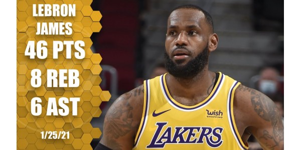 I Los Angeles Lakers hanno sconfitto i Cleveland Cavaliers 115-108 in trasferta